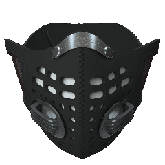 Respro Sportsta Face Mask Black