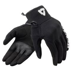 Revit Access Ladies Textile Gloves Black / White