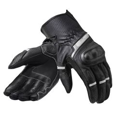 Revit Chevron 3 Leather Gloves Black / White