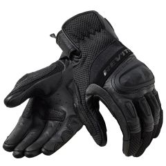 Revit Dirt 4 Adventure Mesh Leather Gloves Black
