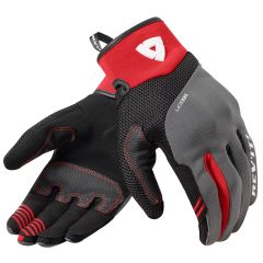 Revit Endo Summer Mesh Textile Gloves Grey / Red / Black