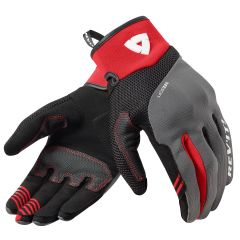 Revit Endo Ladies Summer Mesh Textile Gloves Grey / Red / Black
