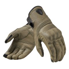 Revit Avion 3 Perforated Leather Gloves Olive Green