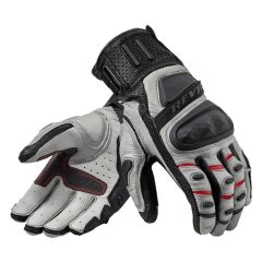 Revit Cayenne 2 Summer Riding Leather Gloves Black / Silver