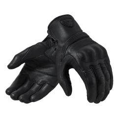 Revit Hawk Summer Leather Gloves Black