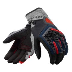 Revit Mangrove Textile Gloves Silver / Blue / Black