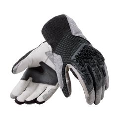 Revit Offtrack 2 Summer Touring Leather Gloves Black / Silver