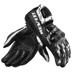 Revit Quantum 2 Long Leather Gloves White / Black