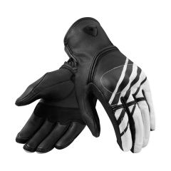 Revit Redhill Summer Riding Leather Gloves Black / White