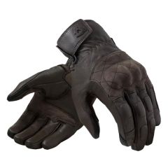 Revit Tracker Leather Gloves Brown