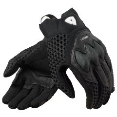 Revit Veloz Summer Mesh Leather Gloves Black