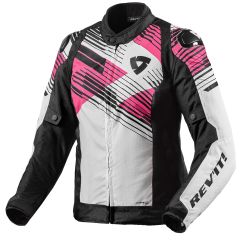 Revit Apex H2O Ladies Textile Jacket Black / Pink / White