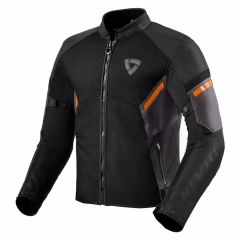 Revit GT R Air 3 Summer Textile Jacket Black / Neon Orange