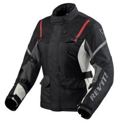 Revit Horizon 3 H2O Ladies All Weather Touring Textile Jacket Black / Red