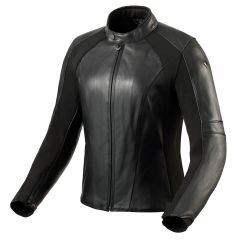 Revit Maci Ladies Leather Jacket Black