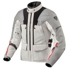 Revit Offtrack 2 H2O All Season Adventure Riding Textile Jacket Light Grey / Silver