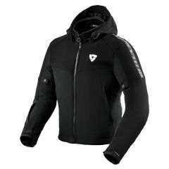 Revit Proxy H2O Hooded Textile Jacket Black / White