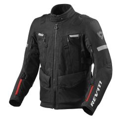 Revit Sand 4 H2O All Season Touring Textile Jacket Black / Black