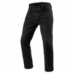 Revit Lombard 3 Regular Fit Riding Denim Jeans Dark Used Grey
