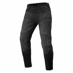 Revit Moto 2 Tapered Fit Riding Denim Jeans Used Dark Grey