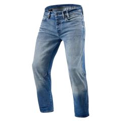 Revit Salt Tapered Fit Riding Denim Jeans Medium Used Blue