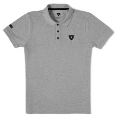 Revit Throwback Polo T-Shirt Grey