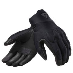 Revit Spectrum Short Riding Textile Gloves Black