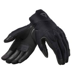 Revit Spectrum Ladies Short Riding Textile Gloves Black / Black