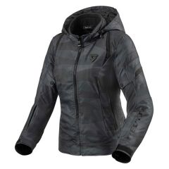 Revit Flare 2 Ladies Textile Jacket Camo Black / Grey