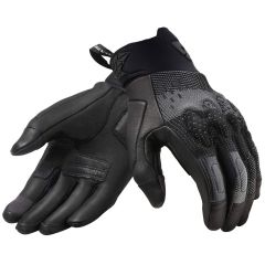 Revit Kinetic Summer Short Mesh Textile Gloves Black / Anthracite