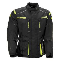 Richa Axel Textile Jacket Black / Fluo Yellow