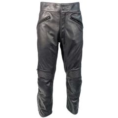 Richa Cafe Leather Trousers Black