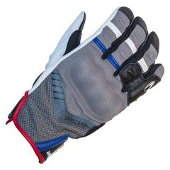 Richa Desert Textile Gloves Grey / Blue