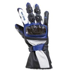Richa Ravine Leather Gloves Black / Blue / White