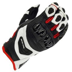 Richa Stealth Leather Gloves Black / White / Red