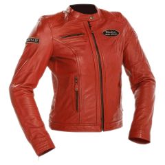 Richa Sturgis Ladies Leather Jacket Red