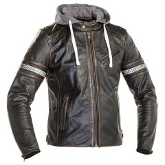 Richa Toulon 2 Hooded Leather Jacket Black