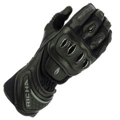 Richa Warrior Evo All Season Leather Gloves Black