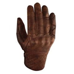 Rokker Tucson Leather Gloves Brown