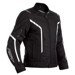 RST Axis CE Textile Jacket Black / Black / White
