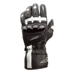 RST Pilot CE Leather Gloves Black / White