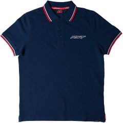 RST Casual Cotton Polo T-Shirt Navy / Red