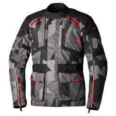 RST Endurance CE Touring Textile Jacket Camo Grey / Red / Black