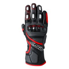 RST Fulcrum CE Leather Gloves Grey / Red / Black