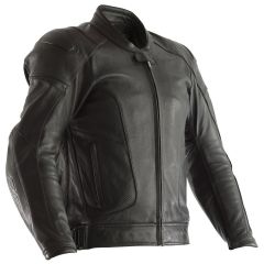 RST GT Airbag CE Leather Jacket Black / Black
