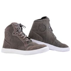 RST HiTop Moto CE Ladies Riding Sneakers Suede Grey