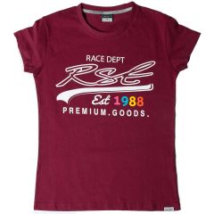 RST Premium Goods Ladies T-Shirt Burgundy