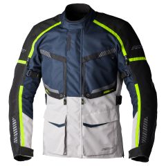 RST Maverick Evo CE All Season Textile Jacket Navy / Silver