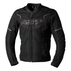 RST Pilot Evo Air CE Summer Riding Mesh Textile Jacket Black / Black