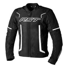 RST Pilot Evo CE Textile Jacket Black / Black / White